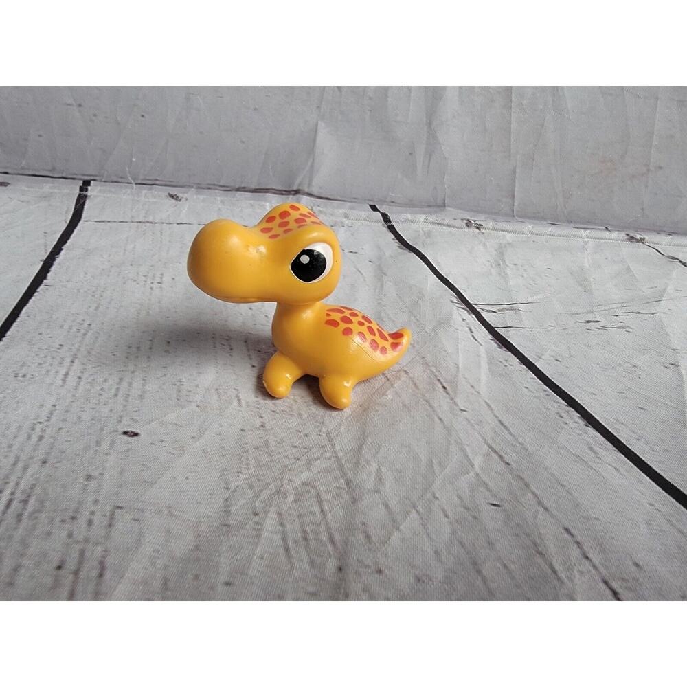 Jim Henson Dinosaur Train Hatchasaurs Yellow Dinosaur PVC figure cake topper